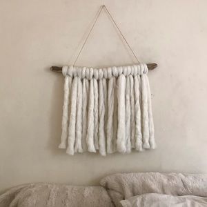 Hand made, sustainable wall hanging